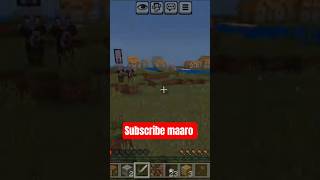 bhago memes funny Minecraft shorts 😂#minecraft #funny