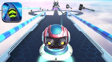 Space Rolling Balls Race Gameplay Speedrun Level 388