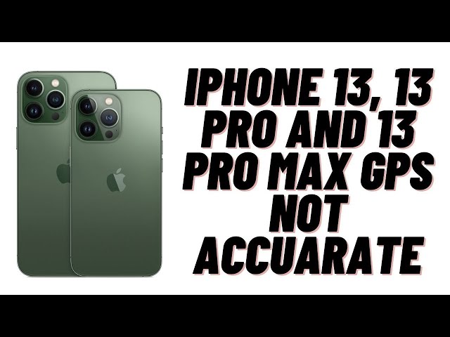 forfriskende Strengt Byg op How to Fix GPS Not Working or Not Accurate in iPhone 13, 13 pro and 13 Pro  Max - YouTube