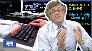 1983: DOWNLOADING Software Via RADIO and CEEFAX | Micro Live | Retro Tech | BBC Archive