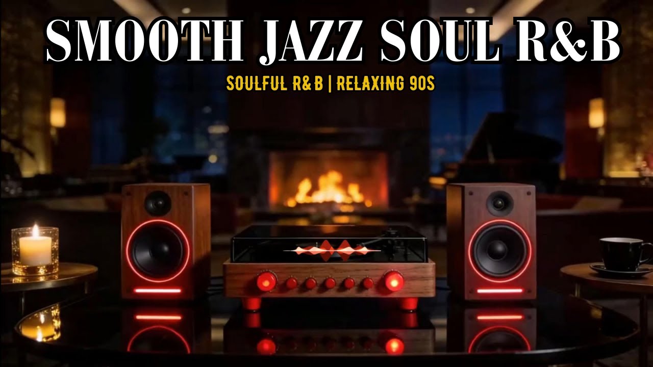 Smooth Jazz x Soul R&B Instrumental – Late Night Lounge for Work, Study & Relaxation