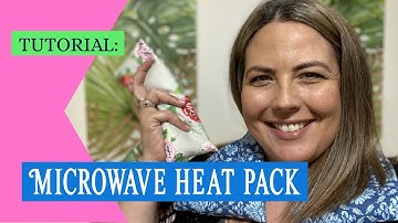 Sew with me! TUTORIAL: Microwave Rice Heat Pack