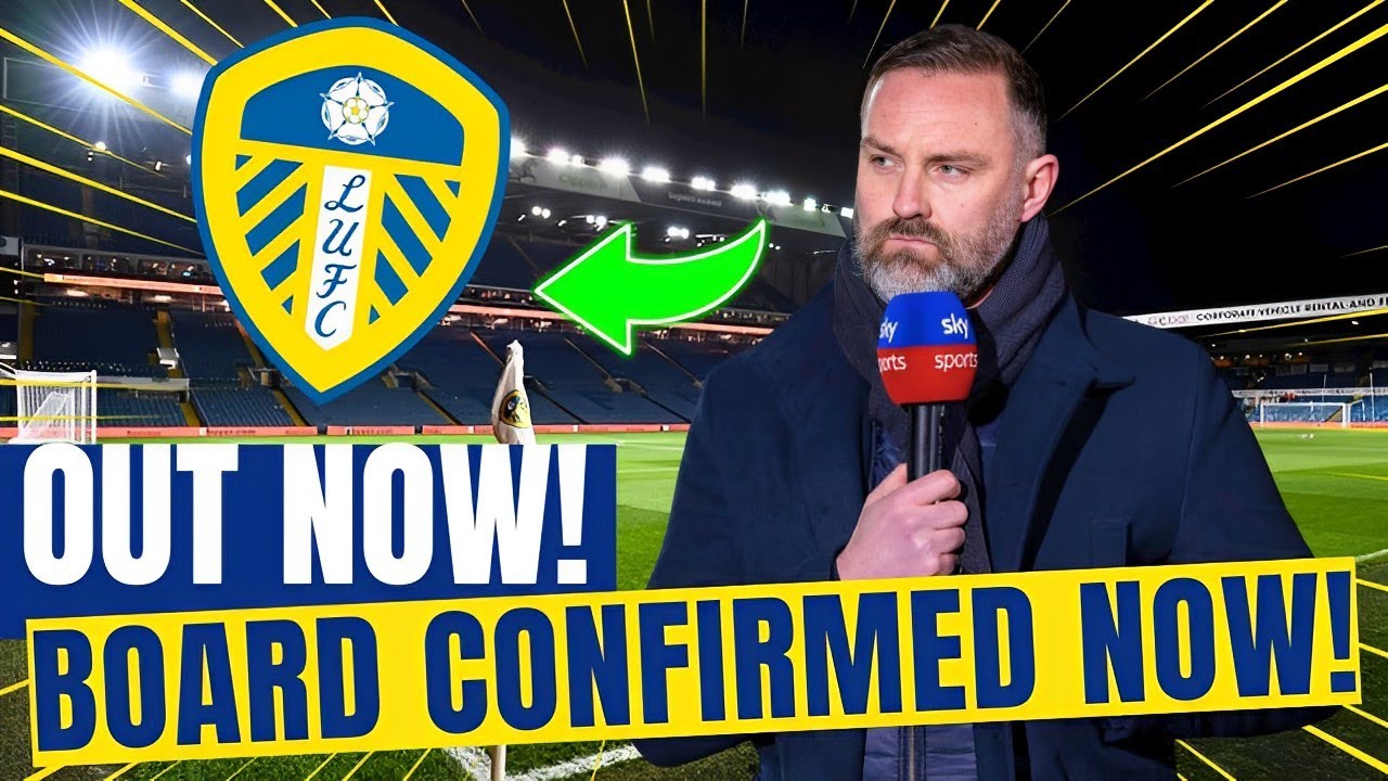 💥EXCLUSIVE! LOOK AT THIS! FOR THIS NO ONE EXPECTED! LEEDS UNITED FC NEWS