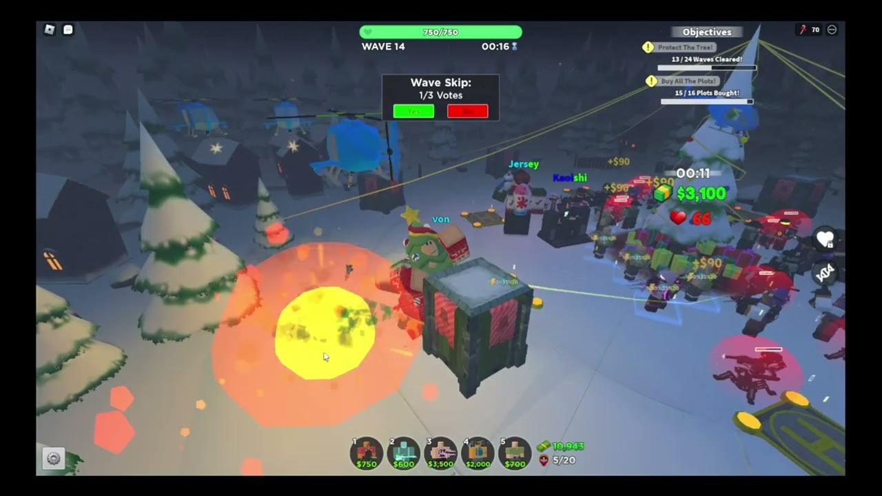 Roblox Tower Defense Simulator Christmas 2022 Triumph (Cold Ambush