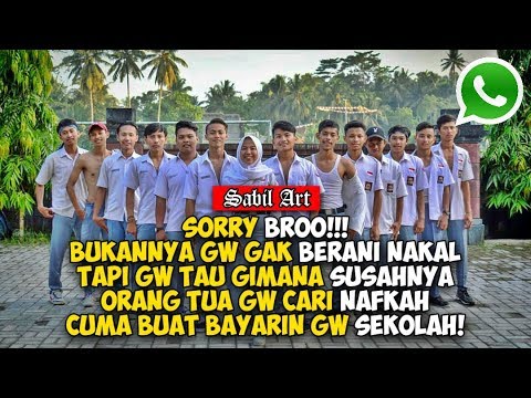 Status Wa Keren 2019 Anak Sekolah