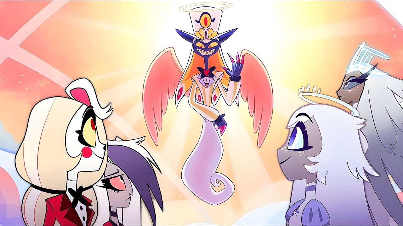 Sir Pentious Goes To Heaven Hazbin Hotel By Snakegreen On ...