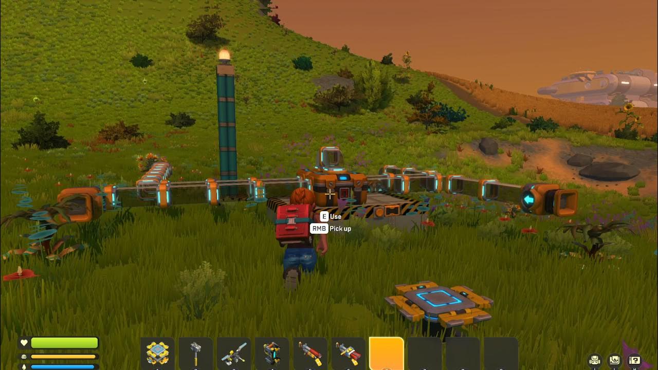Scrap Mechanic Vacuum Pumps intake more Pigment Flowers than they