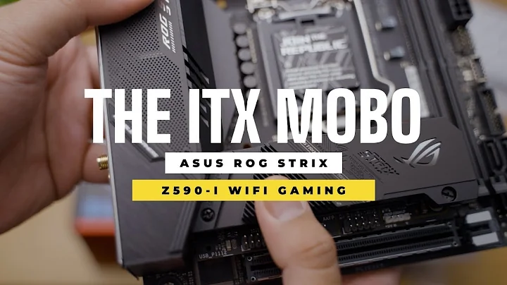 Unboxing the ASUS ROG STRIX Z590-i Gaming Wifi