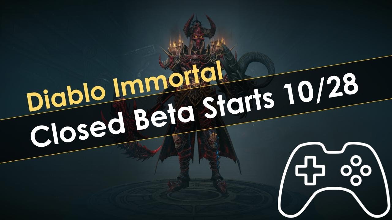 Diablo Immortal Closed Beta Launch & Maxroll Overhaul