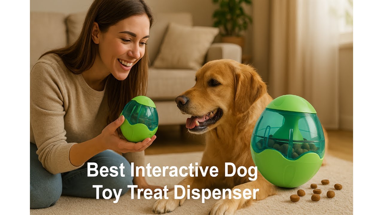 🐶 Интерактивная игрушка-дозатор лакомств для маленьких собак Nollapo | Лучшая интерактивная игруш...