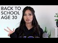 College as an Adult | How I feel About Being a Student at 30