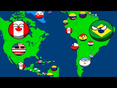 재미있는 아메리카 대륙 국가들 국명의 유래 [도도도]