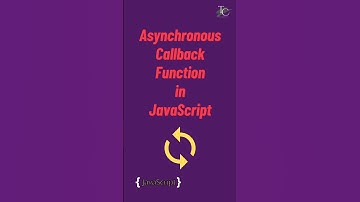 asynchronous callback function in javascript | #javascript tutorial in 1 minutes #coding