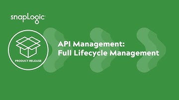 August 2021 Release: API Management: Full Lifecycle Management