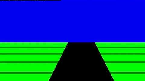 First scroll effect test with QuickBasic 4 5