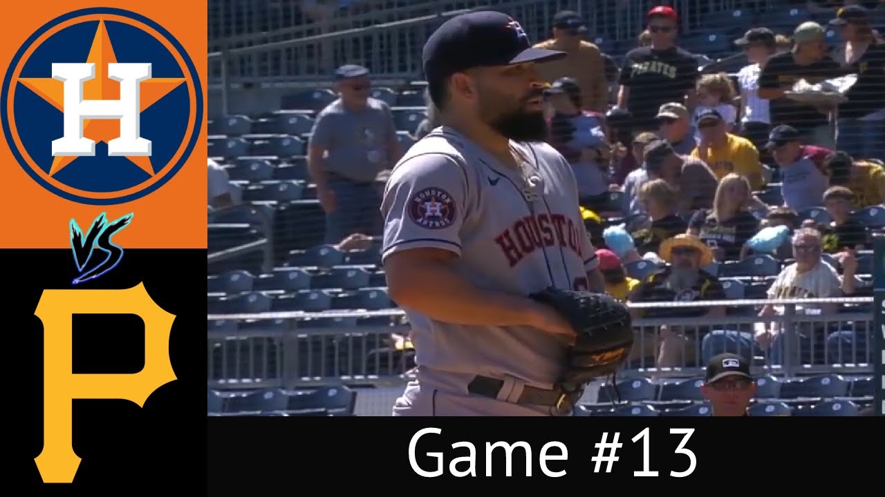 Astros VS Pirates Condensed Game 4/12/23 YouTube