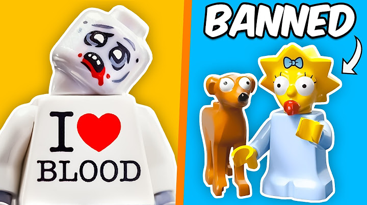 96 ZAKAZANYCH przedmiotów LEGO...