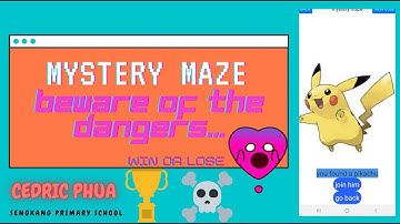 STEM Project: Mystery Maze mobile game using Thunkable