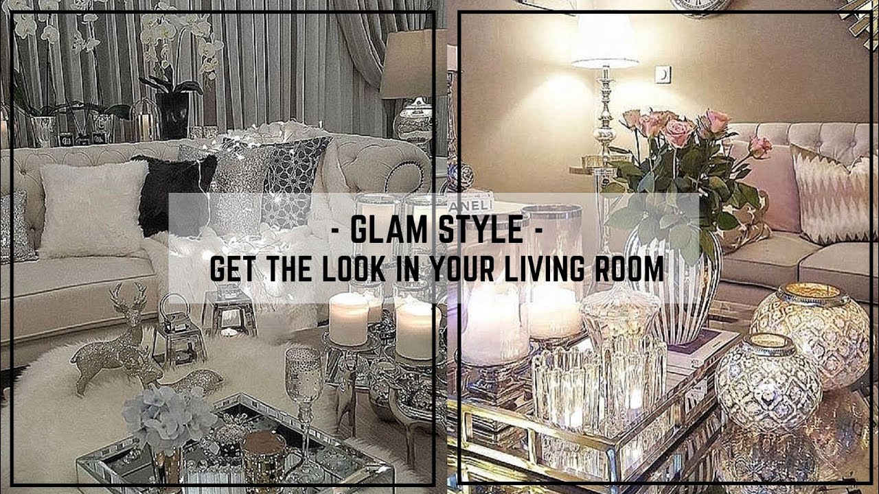 GLAM STYLE DESIGN TIPS FOR THE LIVING ROOM | TOP 10 - YouTube