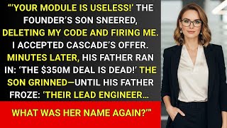 They Fired Me, Wiped My Code… and Lost Their $350M Acquisition Deal