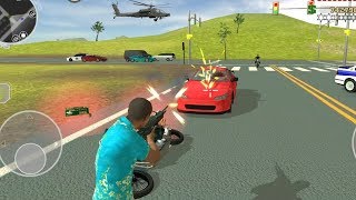 Miami Crime Vice Town - (Police Fight With Machine Gun) | Destroy Everyone || Android Gameplay screenshot 1