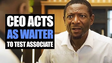 CEO Acts As Waiter To Test Associate | Moci Studios