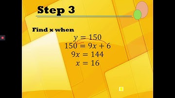 Solving Problems Involving Functions