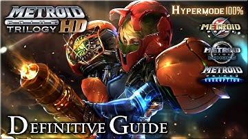 Metroid Prime Trilogy HD [Wii] - Definitive Guide / Hypermode 100% / All Collectibles and Scans