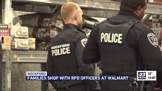 Families grateful for Christmas gifts after Rockford's Shop with a Cop