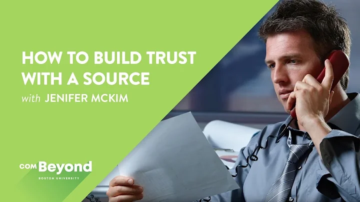 How to Build Trust With Source with Jenifer McKim | COM Beyond