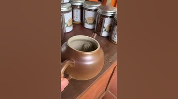 Ấm trà gốm sứ Trung Hoa cổ điển tráng men nâu #amtra