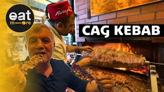 Редкий кебаб из индейки: Cag Kebab