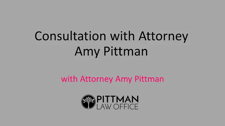 Consultation with Attorney Amy Pittman