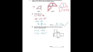 2023 PSLE Math Paper 2 Question 17 Grqouping Concept & Overlapping Concept in Area & Perimeter