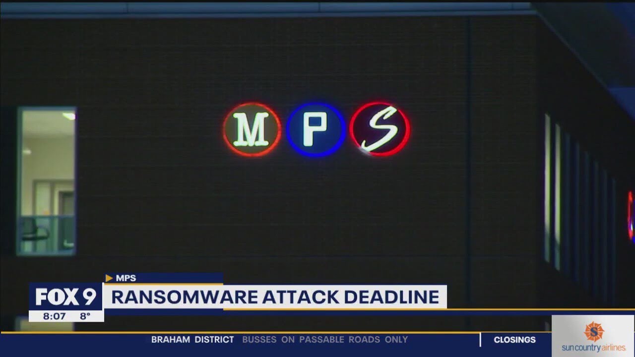 Minneapolis Public Schools faces ransomware deadline - YouTube