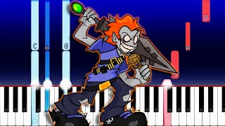 Friday Night Funkin - Vs Shootin - Adobe Thrash Piano Tutorial