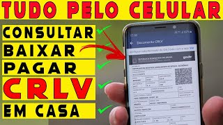 How To Download And Pay The Ipva Bill For Your Car Or Motorcycle Using Your Cell Phone  Crlv 2024