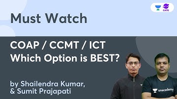 COAP / CCMT / ICT | Which option is BEST | By Shailendra Kumar & Sumit Prajapati Sir