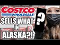 UNIQUE THINGS SOLD AT AN ALASKAN COSTCO | GROCERY SHOPPING IN ALASKA | COSTCO HAUL| Somers In Alaska