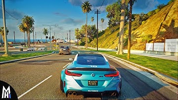 GTA V: Next-Gen Graphics Gameplay - New 2021 Ultra Realistic Ray-Tracing MOD [2K]