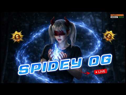 BGMI LIVE 🔴 Playing 1v1 With Subscribers | Customs + Rank Push 🔥 |  SpideyOG ⚡