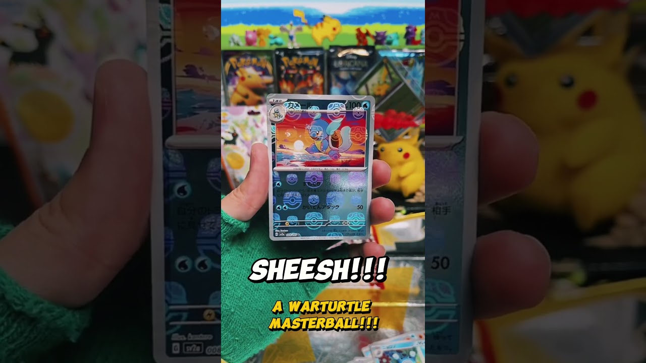 Warturtle Master Ball Snipe!