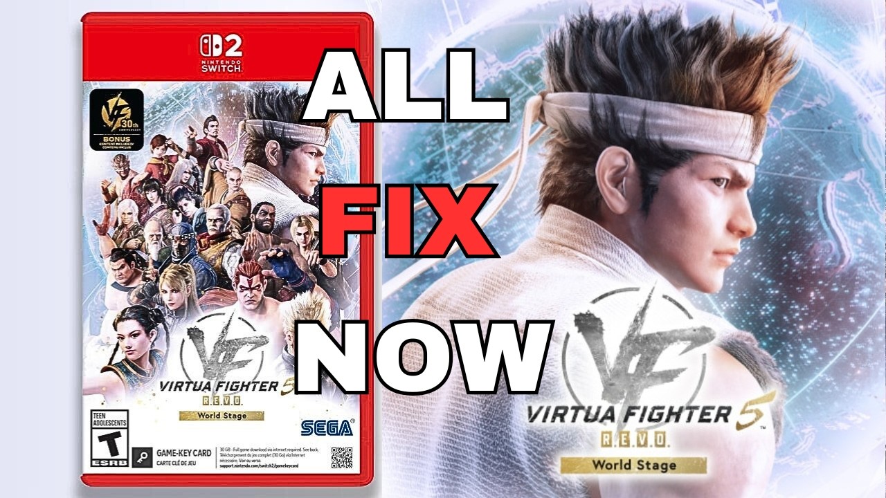Virtua Fighter 5 R.E.V.O. World Stage Nintendo Switch 2 Beta | Online Match Gameplay