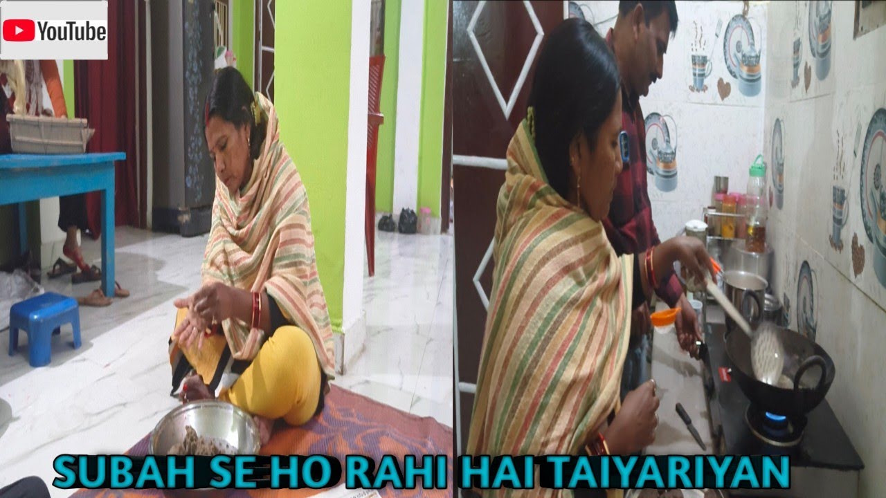 Aaj subah Se Hi Ho Rahi Hai taiyariyan