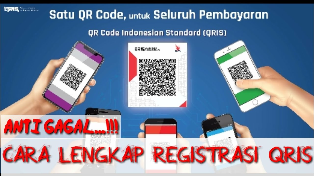 CARA LENGKAP DAFTAR QRIS PAKAI APLIKASI DANA satu QRcode untuk menerima