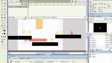 Macromedia Flash 8 tutorial platform [Part3]