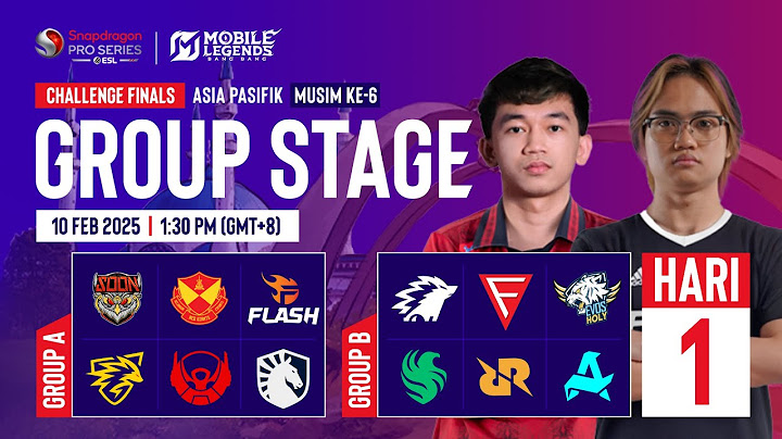 🔴 [BM] AP Mobile Legends: Bang Bang | Snapdragon Mobile Challenge Finals Group Stage | S6 | Hari 1