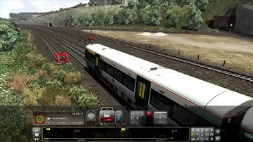 Train Simulator 2014 First Look - LB The Electrostar Scenario. HD