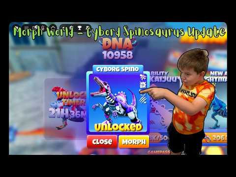 Morph World - Cyborg Spinosaurus Update
