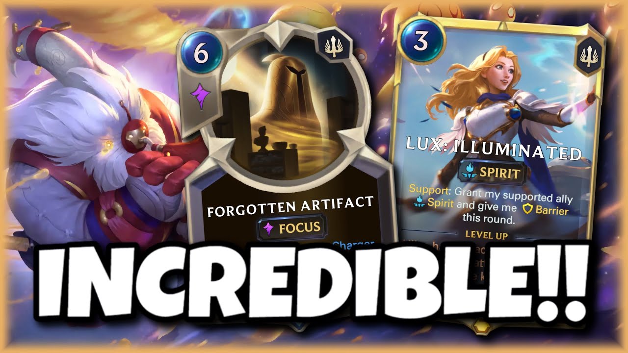 UNDEFEATED WITH THIS FABULOUS PAIRING OF BARD LUX! | Legends of Runterra